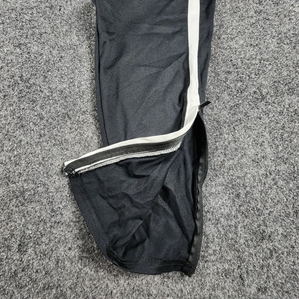 Jordan 23 Alpha Dry Training Pants Mens L Black White Stripe Ankle Zip
